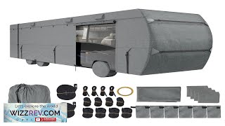 VEVOR Class C RV Cover Motorhome Cover 2932 ft Oxford Fabric Motorhome Review [upl. by Ehtyde]