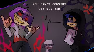 You cant Consent but Lin and Yin sing it  FNF Tails gets trolled Cover [upl. by Nwahsaj595]