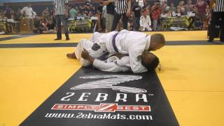 Purple Belt Goes to Sleep Choked Unconscious During Tournament [upl. by Letsirc866]