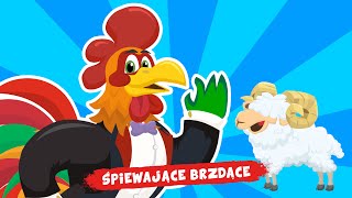 Śpiewające Brzdące  Roztańczone zwierzaki  Piosenki dla dzieci 🐓🐄🐏 [upl. by Richardo]