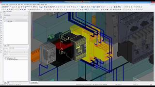 EPLAN Pro Panel Version 27 3D Wiring [upl. by Eirelav70]