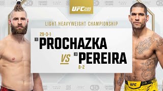 UFC 295 Jiri Procházka vs Alex Pereira Highlights [upl. by Spiegelman]