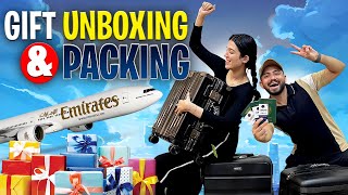 Unboxing Of Anniversary Gifts 🎉 Zarnab Aur Abraaj Ki Packing Done👍🏼Laraib Rehgaya🥲  Zaraib Vlogs [upl. by Duck]