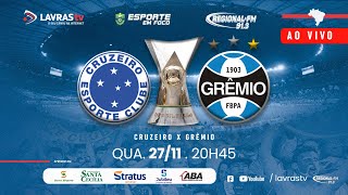 CRUZEIRO X GRÊMIO  CAMPEONATO BRASILEIRO 2024 [upl. by Teddi]