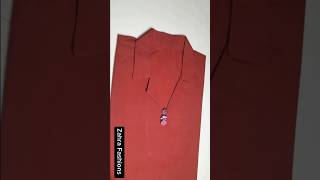 Sewing Tips and Tricks  Coat Collar Cutting and Stitching sewing winterdressdesigning [upl. by Negem486]