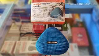 Motorola Sonic Boost 230 RuggedWirelessSpeaker with Alexa available at Smartshopeebhawanipatna [upl. by Eyr567]