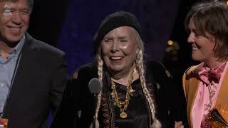 Joni Mitchell Wins Best Folk Album  2024 GRAMMYs [upl. by Eillah]