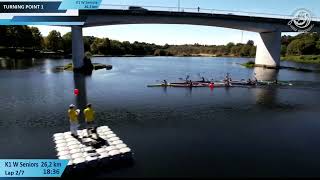 2022 ICF Canoe Marathon World Championships K1W Senior Race [upl. by David]