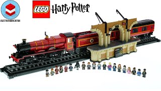 LEGO Harry Potter 76405 Hogwarts Express Collectors Edition  LEGO Speed Build Review [upl. by Seigler]