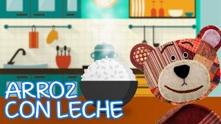 Arroz con leche  Canciones infantiles con el oso Traposo [upl. by Salbu257]