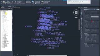 Working with points in Civil 3D 2021 [upl. by Annayram115]