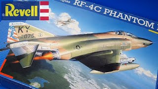 132 REVELL RF4C PHANTOM II Review [upl. by Nilson614]