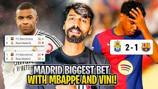 Barcelona are Bottling Laliga  Mbappe Forcing Vinicius in Real Madrid  Divyansh [upl. by Ainav]