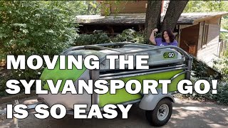 Moving the SylvanSport GO Camper [upl. by Putnem]