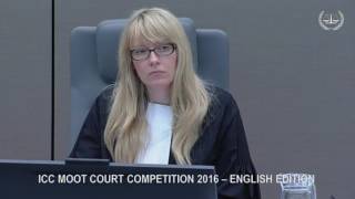 ICC Trial Competition 2016  English Edition 27 May 2016  PART 1 [upl. by Animor]