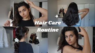 Summer Hair Care Routine  Weekly Vlog ♡ [upl. by Airotnes]