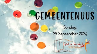 Gemeentediens vir 29 September 2024  Stilbaai NG Gemeente [upl. by Zigmund]