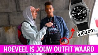 HOEVEEL IS JOUW OUTFIT WAARD GENT 20 [upl. by Worl]