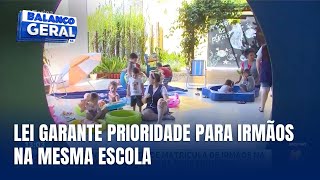 Lei garante prioridade na matrícula de irmãos na Rede Municipal de Florianópolis [upl. by Marrin]