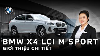 Review Giới thiệu chi tiết xe BMW X4 LCI M Sport 2022 phiên bản X4 nâng cấp  Quỳnh Trâm [upl. by Marcela]