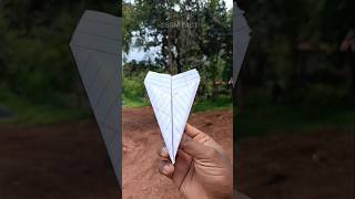 How to create paper Jack aeroplane shortsfeed [upl. by Rowell]