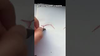 Drawing with crayons art fypシ゚ subscribe [upl. by Aehs458]