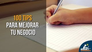 100 Tips para Mejorar tu Negocio en 100 días 📈 [upl. by Torey]