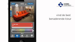 Sigma ColourMate app voor Android België [upl. by Chaffin197]