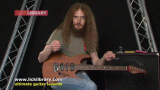 Guthrie Govan  Instrumental Song Writing  Session 1 Licklibrary [upl. by Naaitsirhc143]