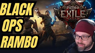 Path Of Exile 2 Black Ops Rambo [upl. by Nivlak916]