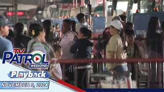 TV Patrol Weekend Playback  November 3 2024 [upl. by Braca]