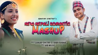 New Nepali Romantic Mashup Song 2024  Sanjay Chetry amp Baby Rabha  Jkb Music  Nepali dj Song [upl. by Notxed]