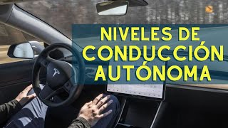 ¿HASTA DONDE LLEGA EL COCHE AUTÓNOMO NIVELES DE CONDUCCIÓN AUTÓNOMA [upl. by Eirrac]