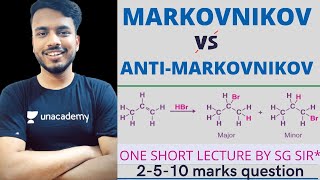 markovnikov and anti markovnikov rule  Markownikoff’s orientation  Anti Markownikoff’s orientation [upl. by Notniw]