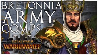 How to Build Bretonnia Armies  Total War Warhammer 2 [upl. by Ahsinam]