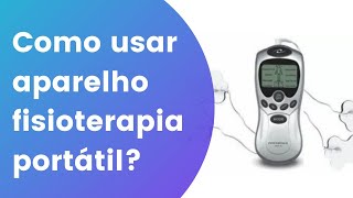 COMO usar esse aparelho de FISIOTERAPIA MASSAGEM COM 8 FUNÇÕES [upl. by Inna]