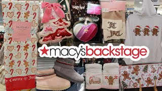 MACYS BACKSTAGE  CHRISTMAS GIFT IDEAS amp MORE [upl. by Aspia]