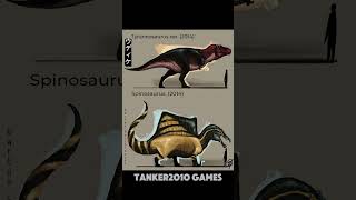 Tyrannosaurus rex and spinosaurus evolution dinosaur edit tyrannosaurus spinosaurus [upl. by Valerye]