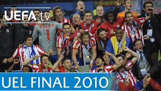 2010 UEFA Europa League final  AtléticoFulham [upl. by Haskel]