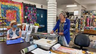 Tutorial  Landscape Art Quilting with June Jaeger [upl. by Novak]