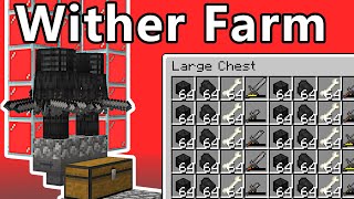 Wither Skull Farm  110hr  Minecraft 120 [upl. by Arej]