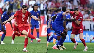 Why Robert Lewandowskis Penalty Was Retaken Against France [upl. by Alyal30]