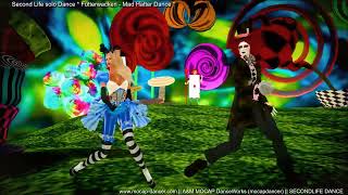 SL  Futterwacken  Mad Hatter dance solo for Second Life [upl. by Rhee]