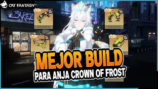 El MEJOR SET de EQUIPOS para ANJA Crown Of Frost  Cat Fantasy [upl. by Nylaf751]