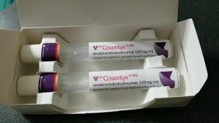 Cosentyx 300mg Injections 25 amp 26 [upl. by Onirefes]