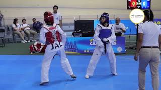 Taekwondo  Nacionales CONADE 2024  Final Femenil Sub 21 [upl. by Ahsyia]