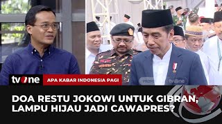 Pengamat Komunikask Politik Nilai Pernyataan Jokowi Bersifat Aman  AKIP tvOne [upl. by Aneert]