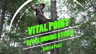 Easy DIY Climbing Sticks  out of wood Vital Point [upl. by Enilegna]