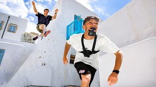 Worlds Hardest Game Of Tag extreme rooftop parkour [upl. by Herzog]