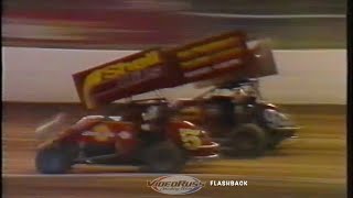 speedway Flashback Newcastle Motordrome Winfield Sprintcar Masters Div 2  23011994 [upl. by Iridis]